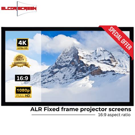 ALR Fixed frame projection screen 119-Inch in Haldwani