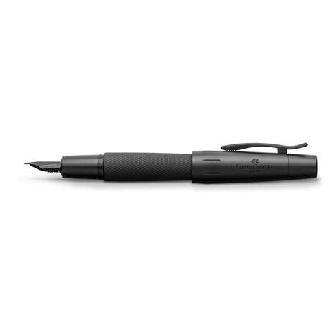 Faber-Castell Emotion Pure Black Fountain Pen | Germany | Onlinemantra.in
