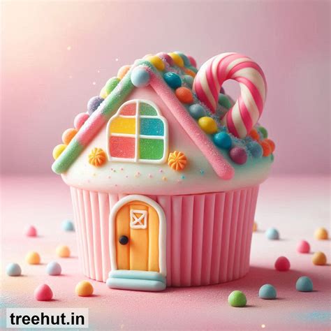 Candy House Cupcake Decoration Ideas, Mini Cake Ideas