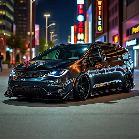 SRT Hellcat-Inspired: 2023 Chrysler Pacifica Body Kit Reveal