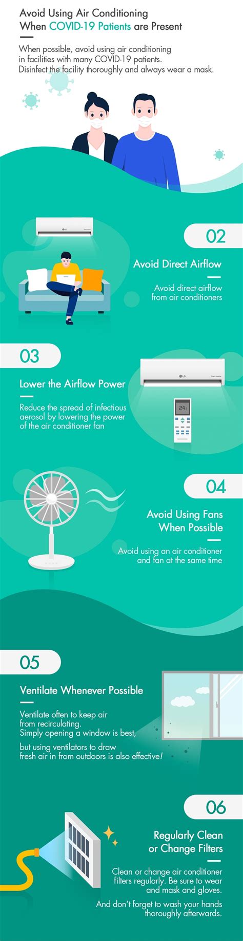 6 Tips For Using Air Conditioners During Covid 19 | LG India Business