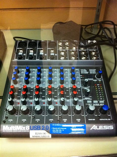 "You-do-it" Electronics Center: ALESIS : MultiMix 8 FireWire : $299