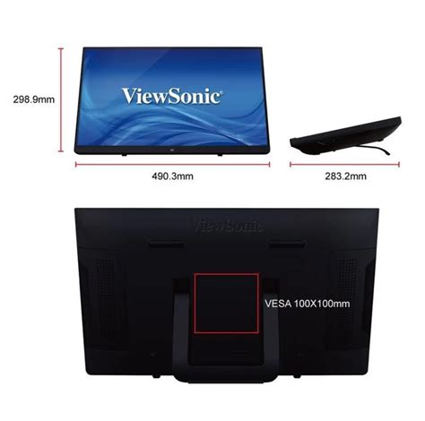 ViewSonic TD2230 22" 10-point Touch Screen Monitor - ViewSonic भारत, India