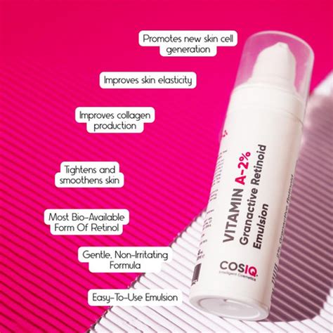 Cos-IQ Vitamin A-2% Granactive Retinoid Emulsion Anti Ageing,Wrinkles ...