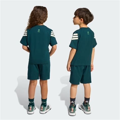 adidas Disney Mickey Mouse Tee Set Kids - Green | Free Shipping with ...