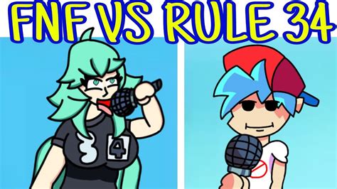 FNF VS RULE 34 MOD DEMO (FNF MOD) - YouTube