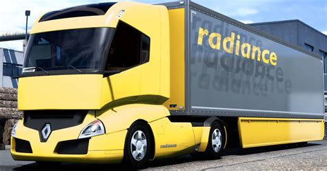 Грузовик Renault Radiance Concept для ETS2 — Teletype