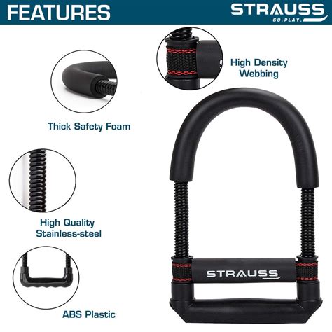 Adjustable Forearm Strengthener | Wrist Exerciser | Forearm/Arm Grip ...