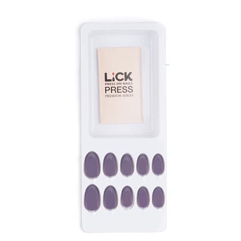 Lick Nail Lilac Reusable Artificial Nails Set | Sugatra