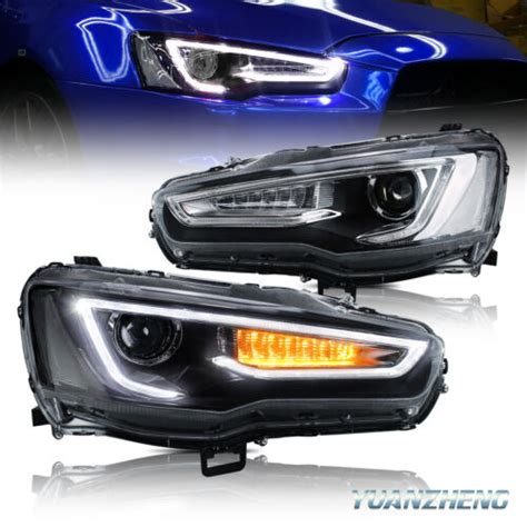VLAND LED Projector Headlights For Mitsubishi Lancer | Ubuy India