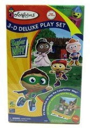 Colorforms 3D Deluxe Play Set Super Why - 3D Deluxe Play Set Super Why ...