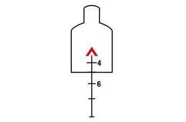 Trijicon TA11F ACOG 3.5x35 Rifle Scope with Red Chevron BAC .223 ...