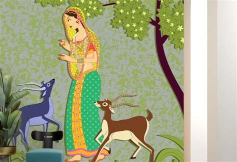 Buy Indian Style Wallpaper for Walls – 3 Year Warranty