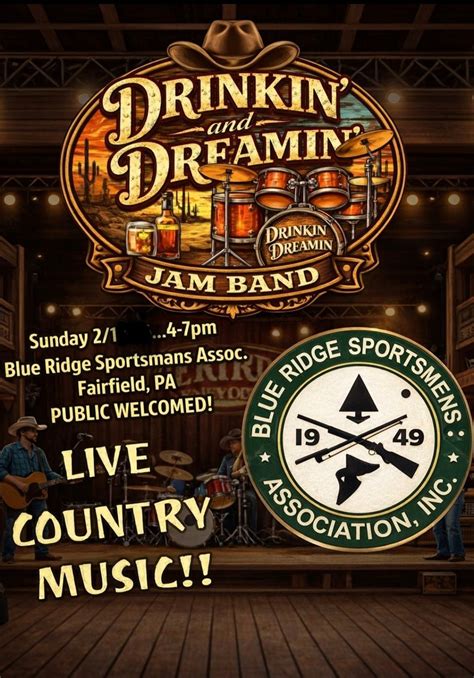Drinkin & Dreamin Country Sunday, 3030 Waynesboro Pike, Fairfield, PA ...
