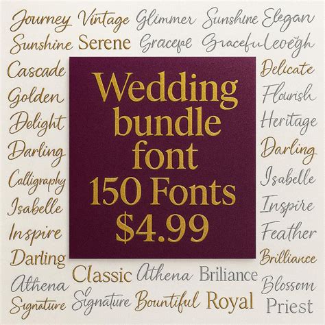 The Ultimate 150 Fonts - Font Bundle Ttf Svg Heart Font, Cricut, Canva ...