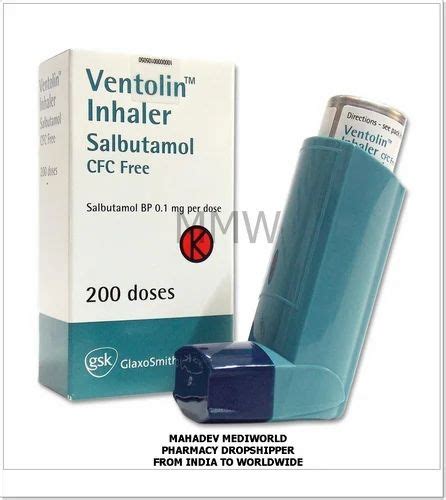 Hot Products - Ventrolin Inhaler 100% Export Oriented Unit from Nagpur