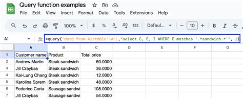 Image result for Query Google Sheets Tutorial