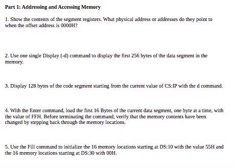 Image result for How to Read a Memory Address Line