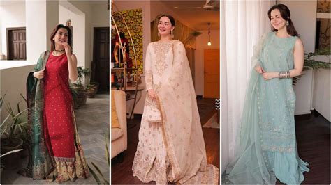 Elevate Your Ramadan Style With Hania Aamir Inspired Sharara Suits ...