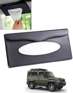 MATIES Black Rectangle Tissue Holder For Office,Home,Car For Gurkha ...