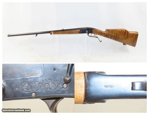 1914 German TELL-BUESCHE Stalking Rifle 9.3x57mm BUG proofs WWI Single Shot Double Set Triggers ...
