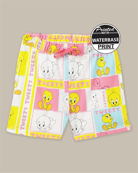 Looney Tunes Relaxed Fit Shorts For Girls – Kidsville