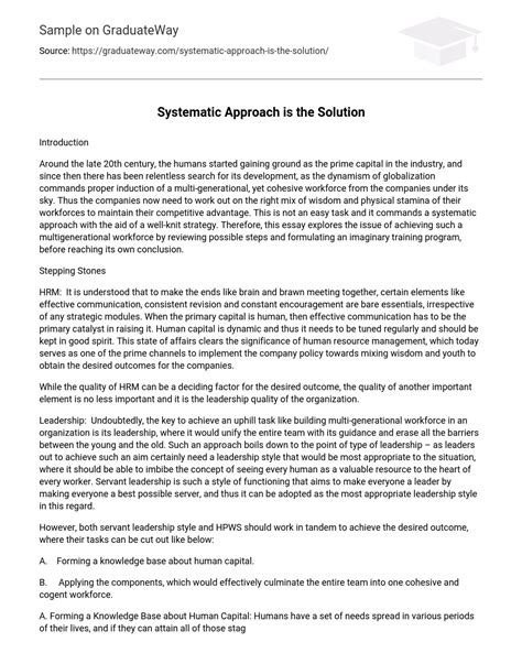 Image result for Systematic Approach with Example