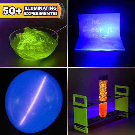 Be Amazing! Toys Glow in the Dark Science Lab - Chemistry Experiment ...