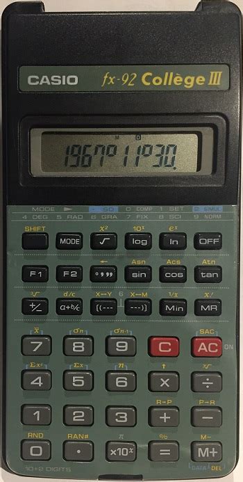 Casio Calculatrice Scientifique FX-92+ Spéciale Collège - LPMarocaine