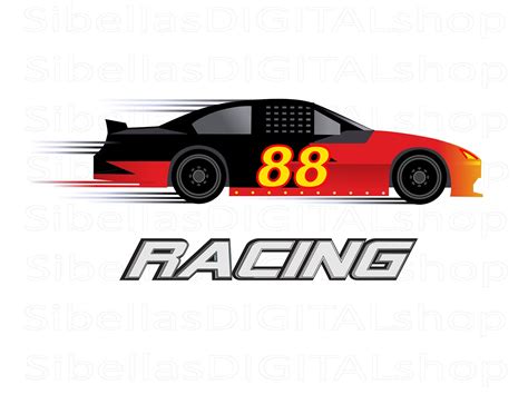Buy Race Car Printable, Race Car SVG PNG, Racing Digital Design ...