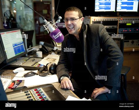 Comedian Paddy McGuinness pictured while co-hosting the Absolute Radio ...