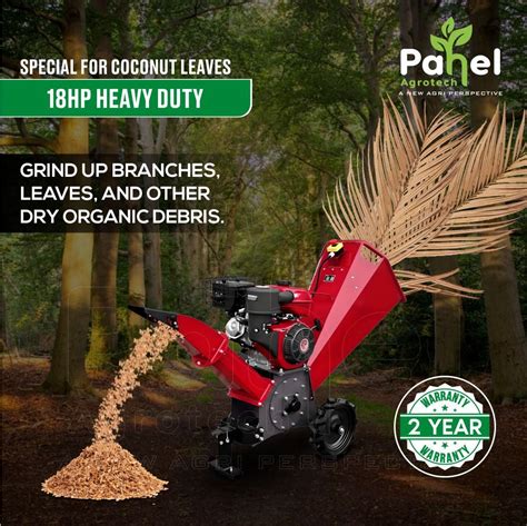 18 HP Heavy Duty Wood Chipper Shredder– Industrial-Grade Chipping Powe ...