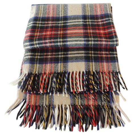 Vintage Plaid Throw/Blanket by Pendelton Woolen Mills at 1stDibs
