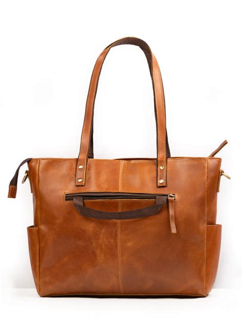 Luxury Kodiak Tote - Tan — MaheTri
