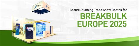 Breakbulk Europe 2025, Rotterdam | Exhibition Stand Builders