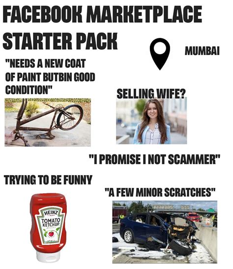 Facebook marketplace starter pack | /r/starterpacks | Starter Packs ...