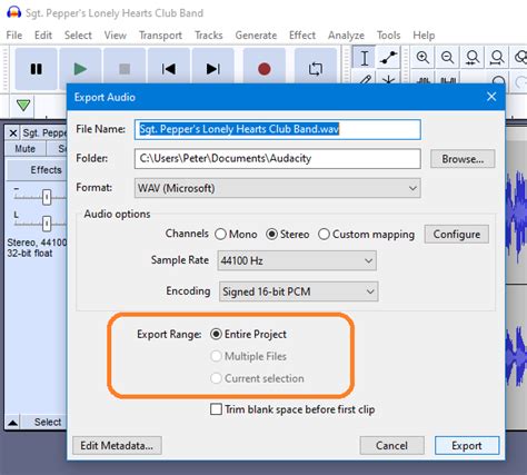 Image result for Audacity Export Labels