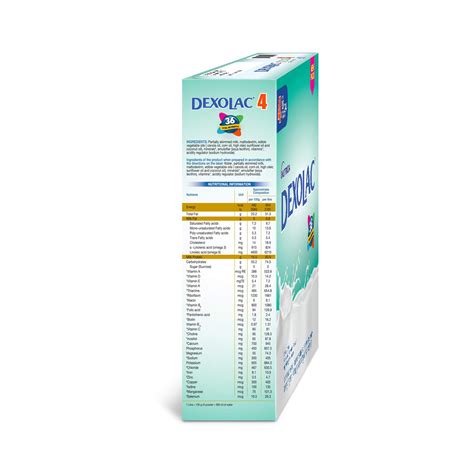 Dexolac 4 Follow - Up Formula Refill Pack Rs. 340 - Cureka