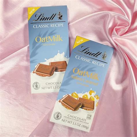 Lindt Oat Milk Chocolate Bars - yourneighborhoodvegan.com