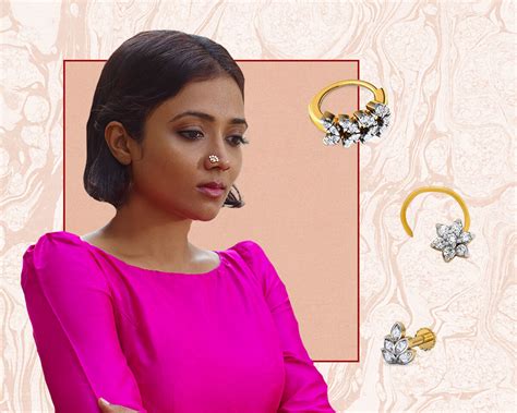 The History and Legacy of Nose-pins in India - Natural Diamonds