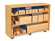 Unit Block Storage Cabinet - Master Set at Lakeshore Learning