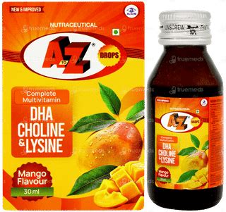 A To Z New Improved Mango Flavour Oral Drops 30ml - Uses, Side Effects ...