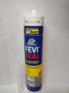 FEVISEAL ACETOXY Silicone Sealant (5 X 280mL) Crack Filler Price in ...