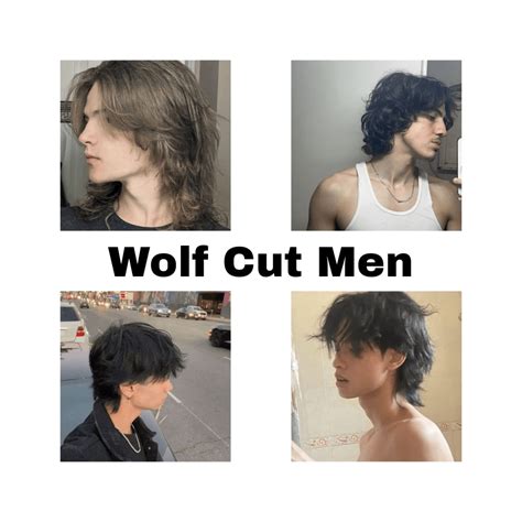 10 Men's Wolf Cut Haircuts - The Ultimate Guide 2025