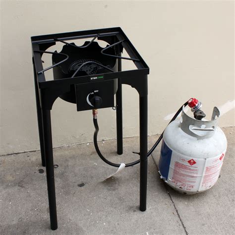 High Pressure Cast Iron Cooking Stove Range Stand LP Propane Outdoor ...