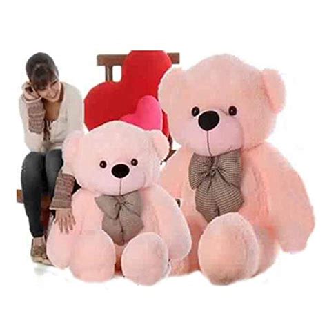 Buy Very Cute, Lovable, Huggable Soft Toy Teddy Bear with Neck Bow for ...
