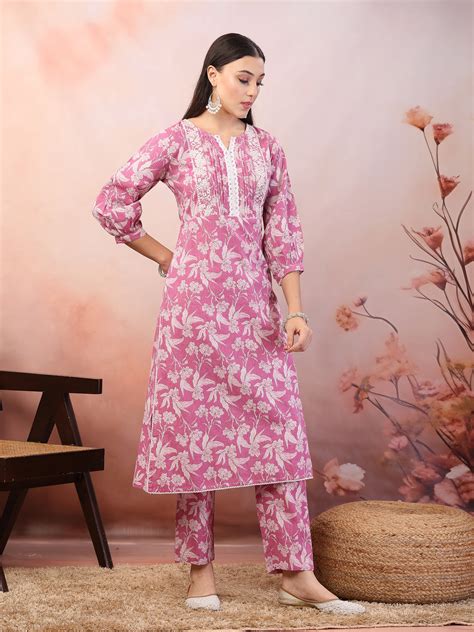 Cotton Kurta Sets with Dupatta for Womens – stylumin