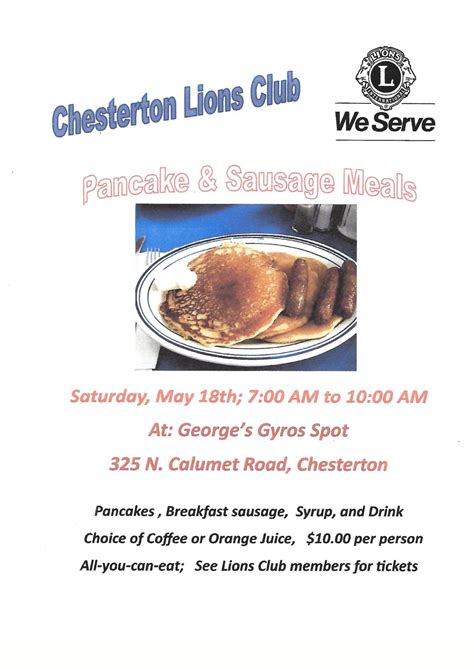 Pancake Party, George's Gyros Spot, Chesterton, 18 May 2024 | AllEvents.in