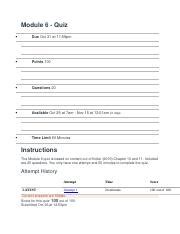 Image result for Module 6 Questions