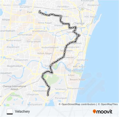 23v Route: Schedules, Stops & Maps - Velachery (Updated)